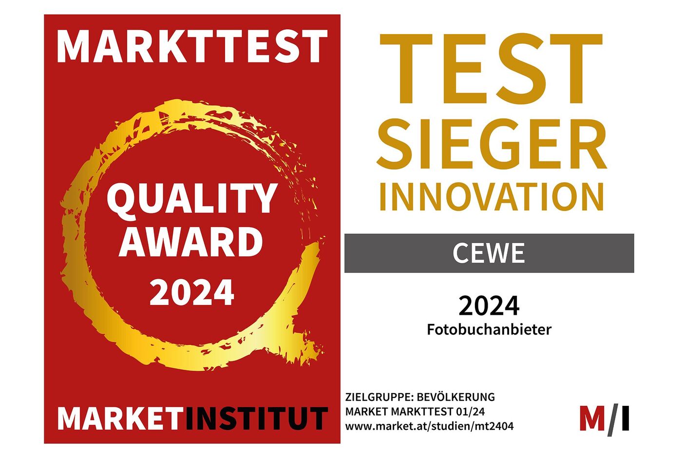 CEWE erhält Bestnoten in den Bereichen Krisensicherheit und Innovationen der Ausgabe Markttest 01/24