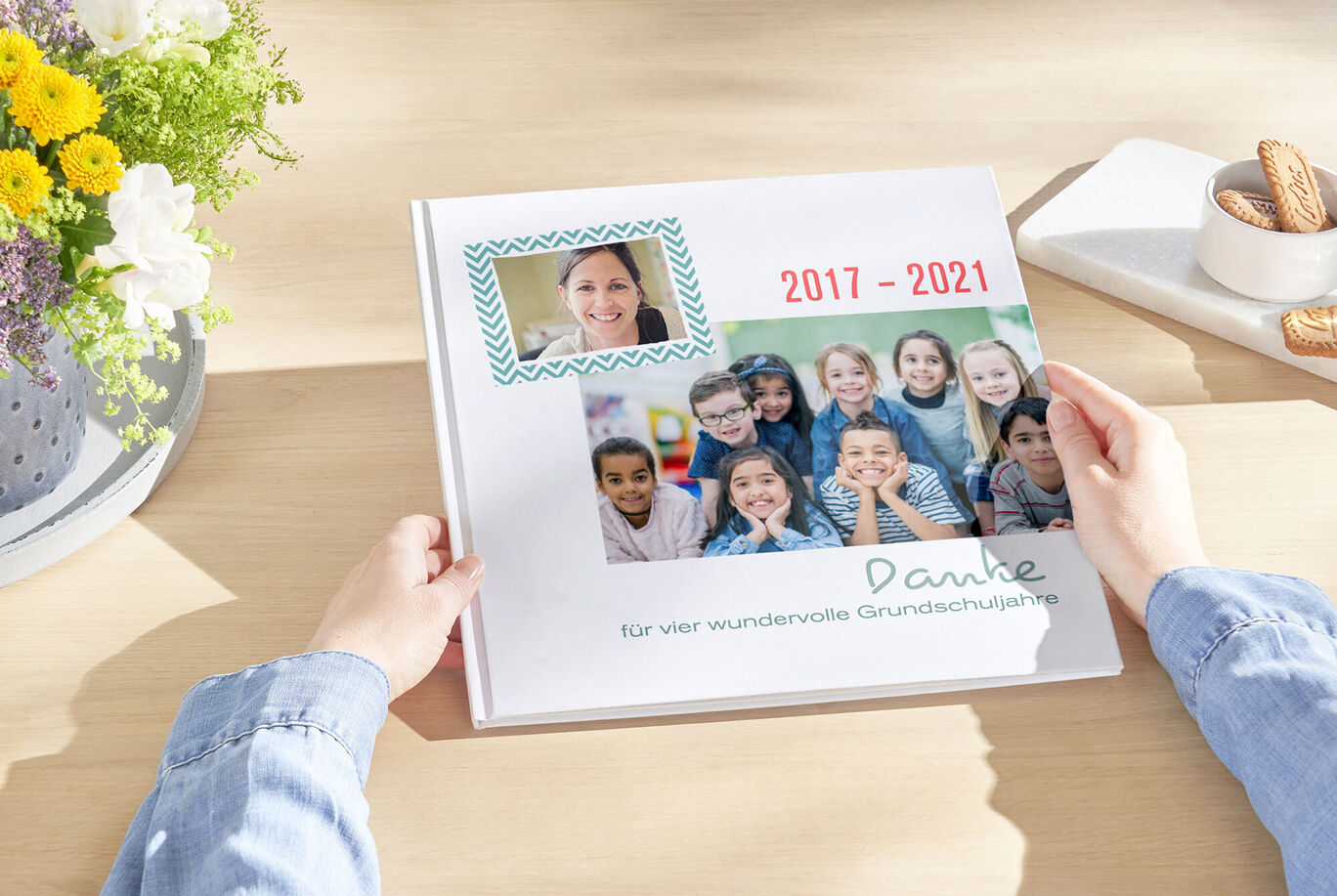 Ein liebevoll gestaltetes CEWE Fotobuch mit Erinnerungen von 2017 bis 2021.