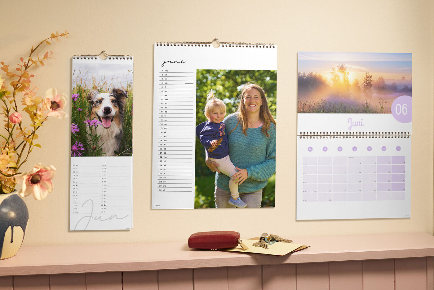 Wundervoller Terminkalender mit Fotos von Tier- und Naturmotiven von CEWE