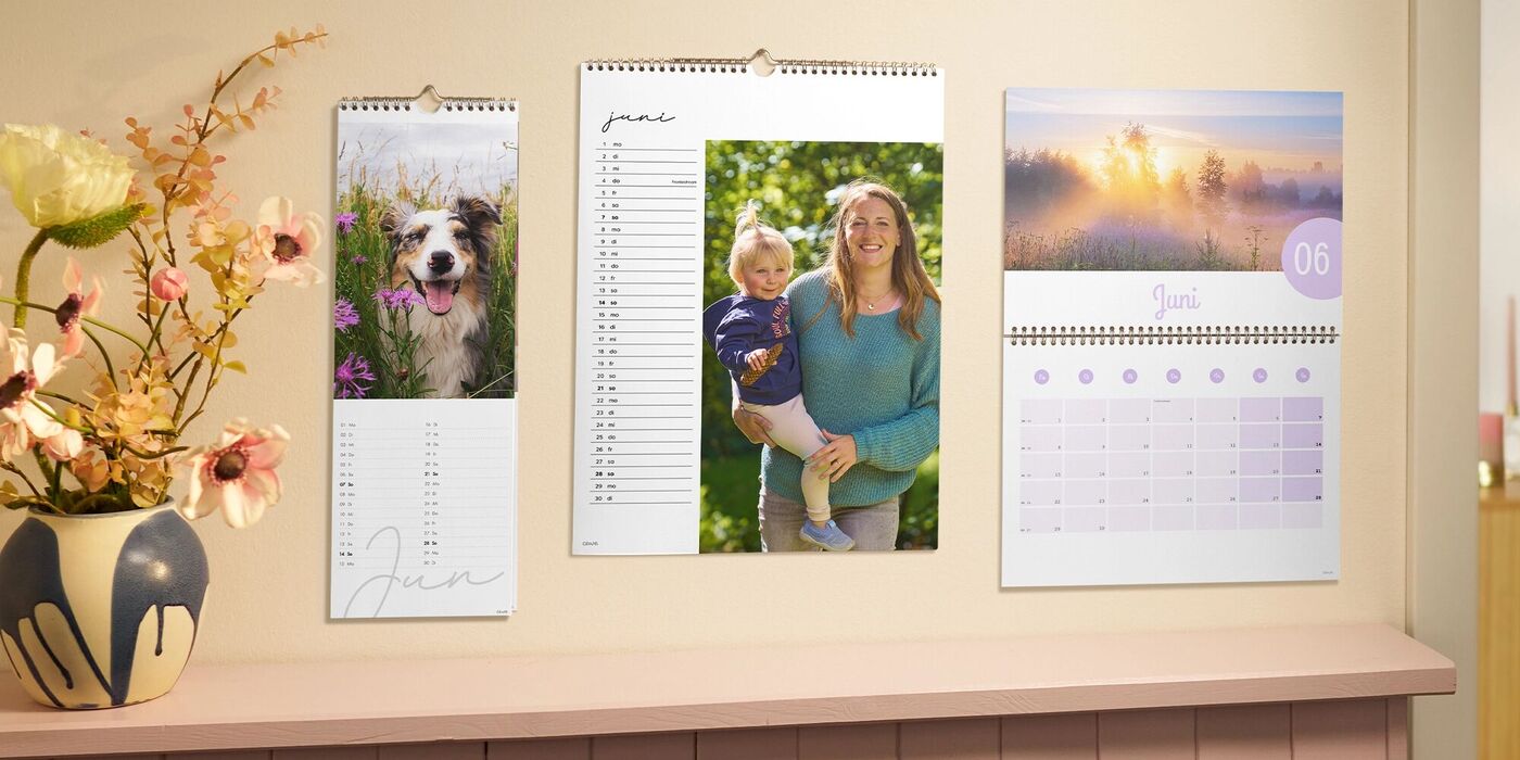 Wundervoller Terminkalender mit Fotos von Tier- und Naturmotiven von CEWE
