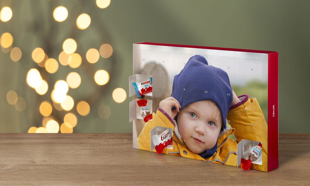 Ein bunter Adventskalender mit Überraschungen